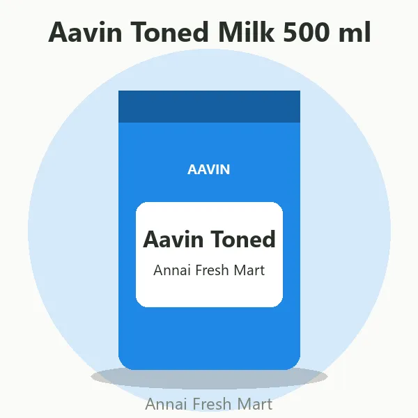 Aavin Toned Milk 500 ml
